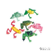 Mini Frogs<br>1 1/4"-72 piece(s)